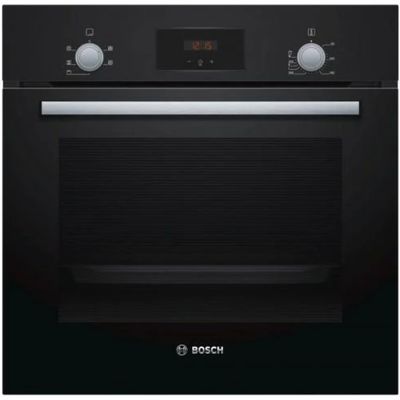 BOSCH SINGLE INTEGRATED OVEN BLACK HHF113BA0B